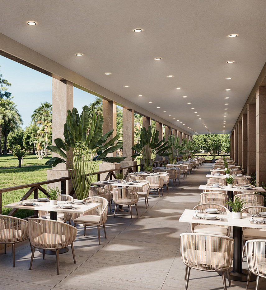 Özenle hazırlanan tatlar, zarif sunumlarla buluştuğu FashionTV Luxe Resort’te yeni bir gastronomi deneyimine hazır olan. Doğayla iç içe, incelikle tasarlanmış bir atmosferde dünya mutfağının lezzetlerini keşfedin!