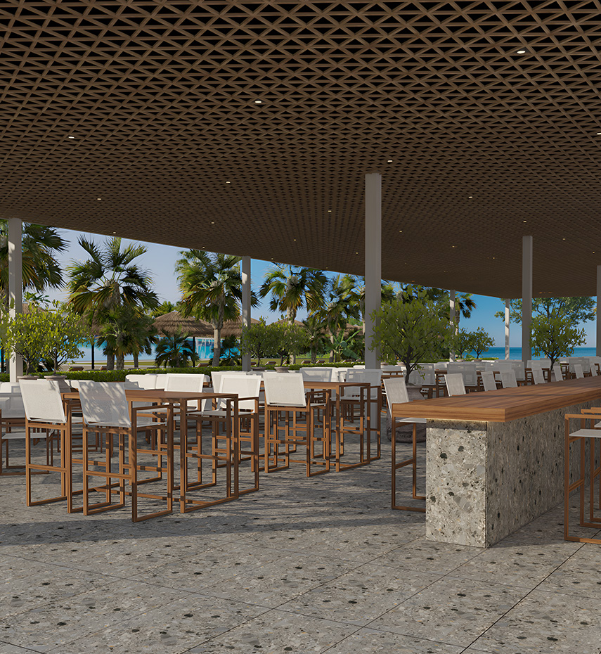 Günün her anına eşlik eden hafif ve özenle hazırlanmış atıştırmalıklar, Snack Bar’ın konforlu ve keyifli atmosferinde sizi bekliyor. Havuz keyfinize kısa bir ara verin, serinletici içeceklerimizle ferahlayın ve anın tadını doyasıya çıkarın!