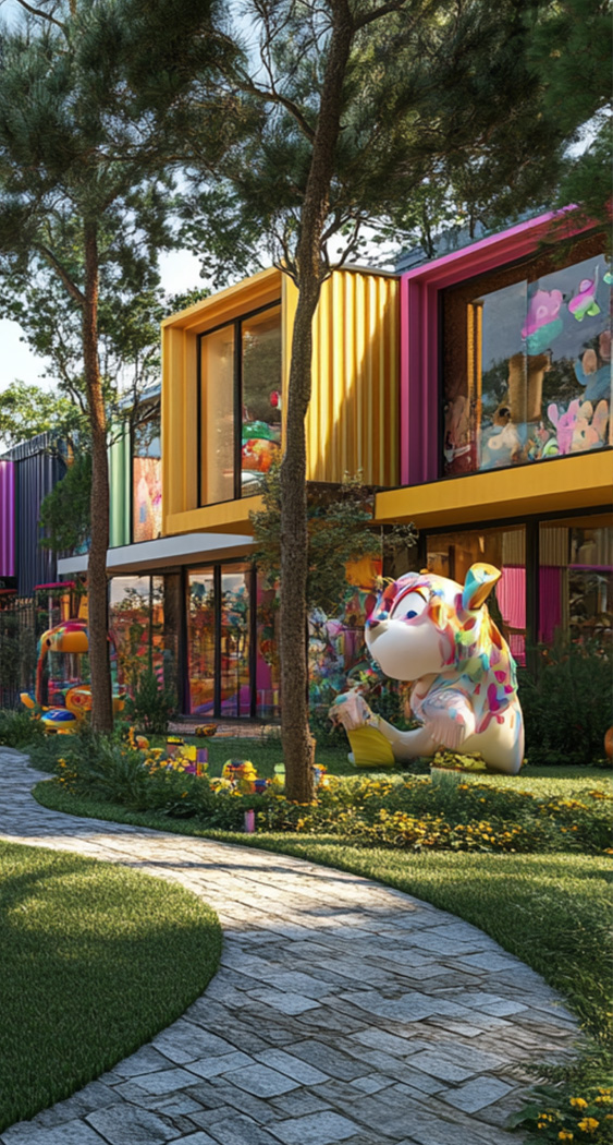 Fashionluxetv Bambini Land Kids Club Banner M