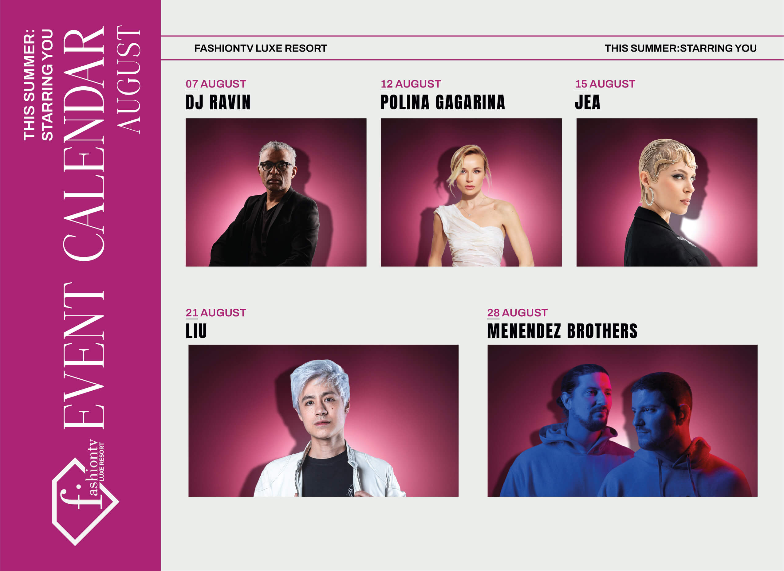 Ağustos Etkinlik Takvimi