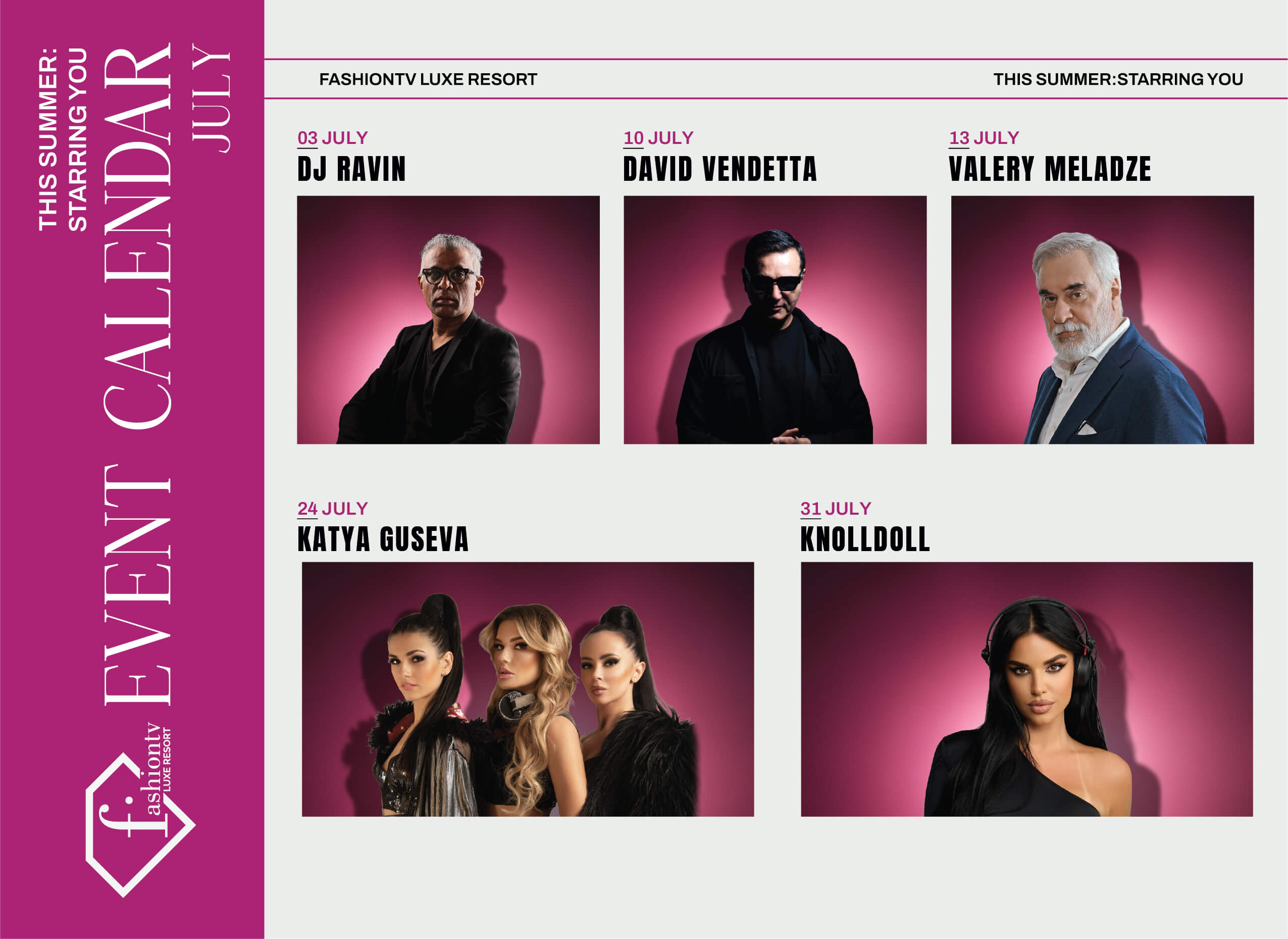 Temmuz Etkinlik Takvimi